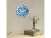Horloge de Table/Murale 20 cm-Silencieux-Bleu-Verre Trempé-NeXtime Co