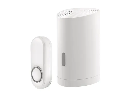 Draadloze deurbelset KlikAanKlikUit ACDB-9000AC wit