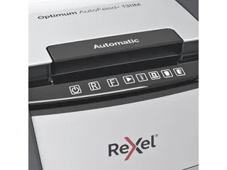 Papiervernietiger Rexel Optimum Auto+ 130M snippers 2x15mm - 10