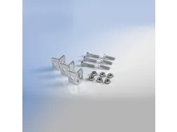 Hoekverbinder V. Scheidingswandsysteem Incl. Bevestigingsmateriaal