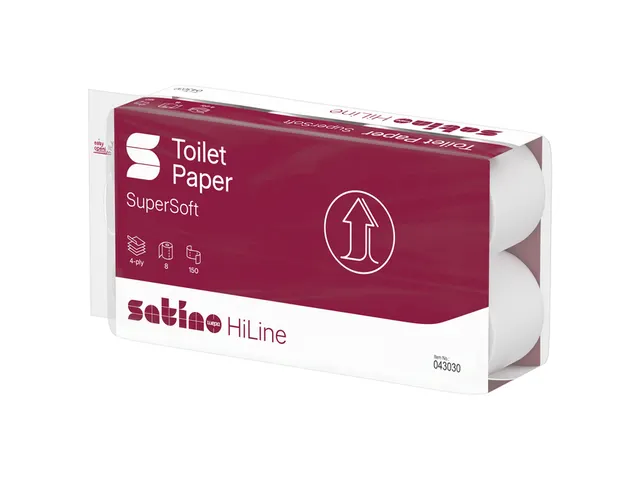 Toiletpapier Satino Prestige 4-laags 150vel wit 043030