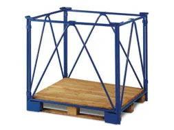 Stapelbeugel 800x1200mm Hoogte 1000mm Drievoudig Stapelbaar 2000kg
