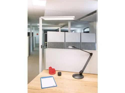 Vloerlamp LED MAULsenja Vario sensor Dimbaar Voet Wit