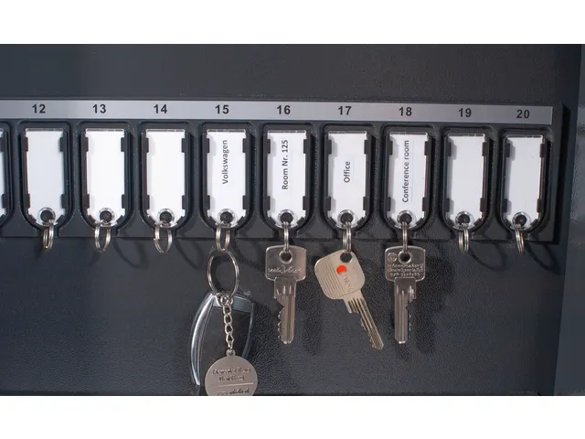 Sleutelkast Pavo high security magnetisch met fingerprintslot 20 haken