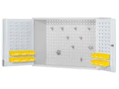 Hangkast 620x920x335mm Deuren/wanden Gesleufd Ral7035