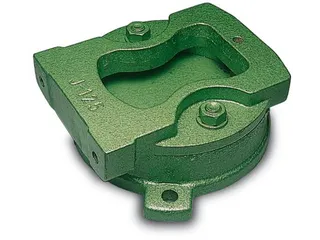 Parallel Bankschroef Smeedstaal Bekbreedte B 125mm 180mm Draaischijf - 2
