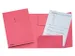Chemise à 3 rabats Esselte A4 manille 275g rose