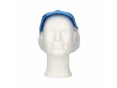 Pet Met Klep Poly-Cotton Polyester Kroon Lichtblauw XL 100 Stuks