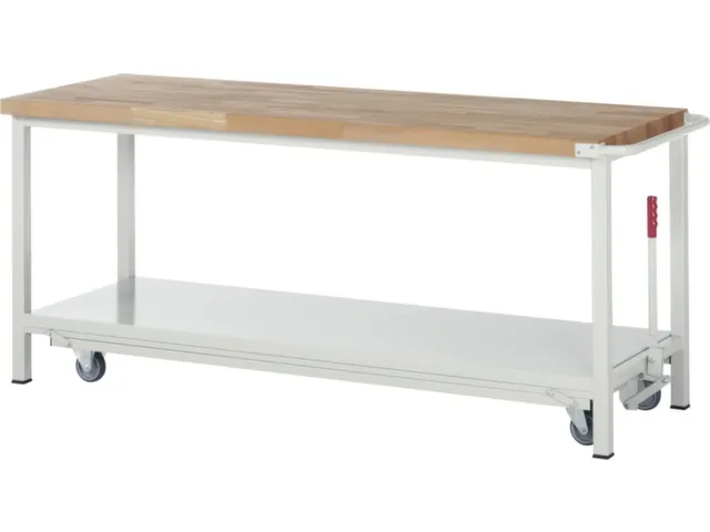 Werkbank Hxbxd 880x2000x700mm Beukenhouten Werkblad Legbord