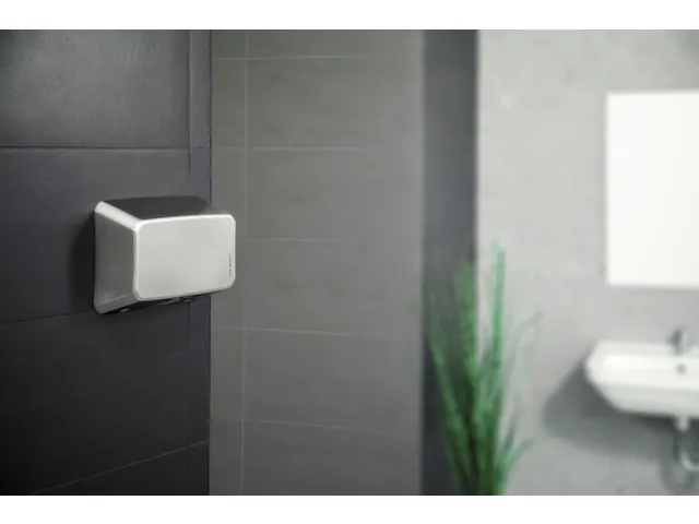 Handendroger Infraroodsensor 216x 275x 100mm 1000 Watt Rvs Mat Zwart