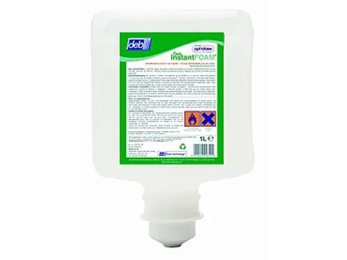 DEB InstantFOAM Optidose Desinfecterend schuim 6 x cartridge 1 liter