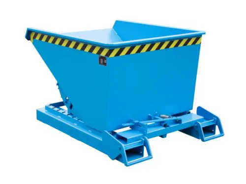 kiepbak,HxLxB 865x1485x1095mm,0,6m³,draagverm. 1000kg,RAL 5012