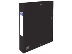 Elastobox Oxford Top File+ A4 40mm zwart