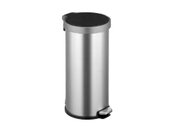 Aria pedaalemmer rond 35 Liter mat RVS