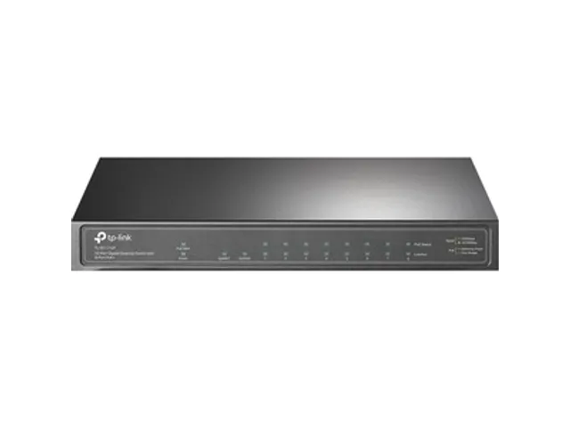 10-Poorts Gigabit PoE+ Switch 8 Gigabit