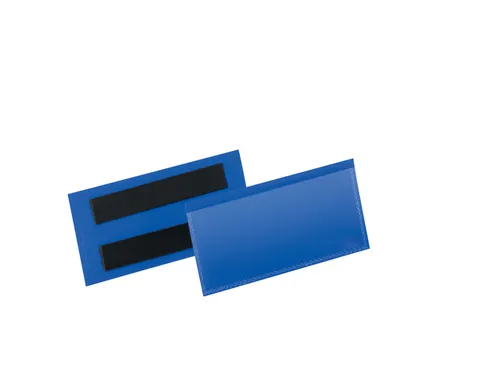 Documenthoes Durable magnetisch 100x38mm blauw 50 stuks