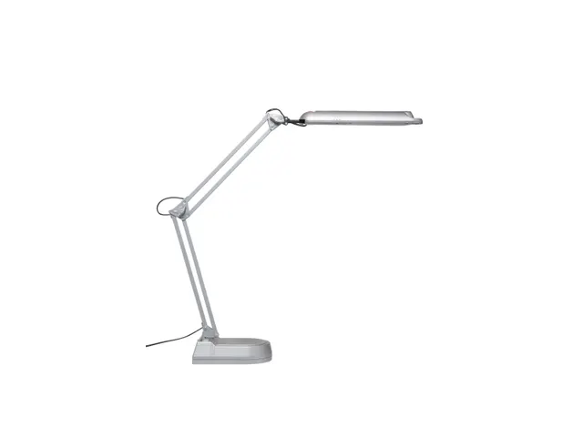 Bureaulamp LED MAULatlantic Zilver met tafelklem