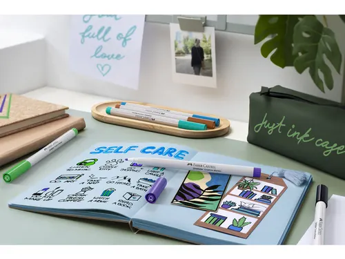 Marker creatief Faber-Castell Goldfaber 1.5 set a 6 stuks Creative Hav