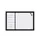 Whiteboard Naga 60 x 40 cm Weekplanner Engels Wit