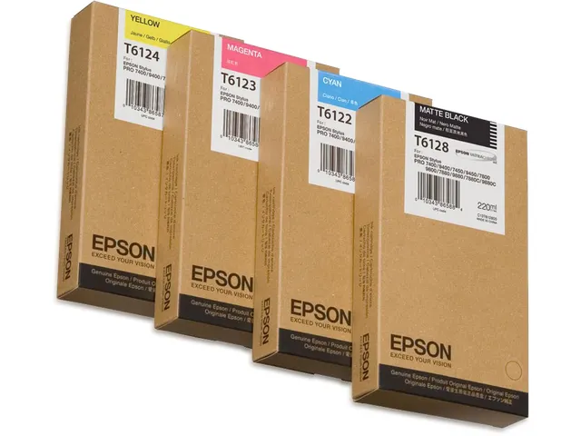 Epson C13T61280N, Noir mat, 220 ml, 1 pièce(s), Paquet unique