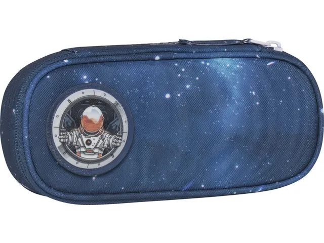 Etui Beckmann ovaal Leeg Space Mission blue