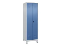 PBM-locker,HxBxD 1950x600x500mm,2vak,vak B 300mm,draaigrendel
