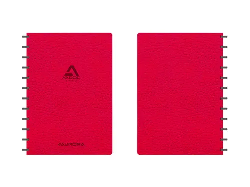 Schrift Adoc Business A4 lijn 144 pagina's 90gr rood