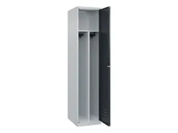 locker voor scheiding van kleding,HxBxD 1850x400x500mm,1vak