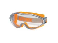 Uvex Ultrasonic 9302245 veiligheidsstofbril, heldere lens, oranje mont