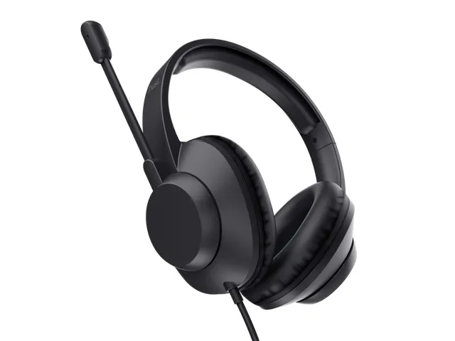 Trust Ayda Max USB-headset bedraad Hoofdtelefoon Zwart