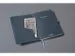Notitieboek Conceptum A5 blauw metallic gelinieerd hardcover