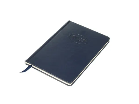 Agenda hebdomadaire Multo Hannibal A5 2027 7 jours/2 pages bleu