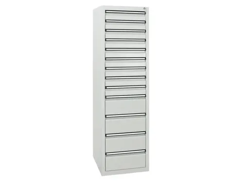 ladekast,HxBxD 1800x500x500mm,13lade(n),centr. vergrendeling