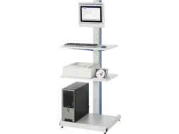 pc-station,HxBxD 1680x650x650mm,monitorhouder,3legborden