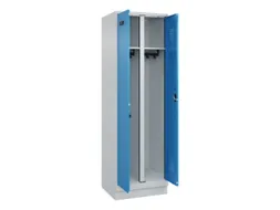 locker voor scheiding van kleding,HxBxD 1950x600x500mm,2vak