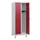 schoollocker,HxBxD 1630x600x500mm,2vak,vak B 300mm,draaigrendel,voeten