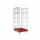 rolcontainer,draagverm. 500kg,HxLxB 1640x815x682mm,nuttige H 1460mm