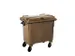 Contivia 4,vuilnisbak 4wielen 660L bruin
