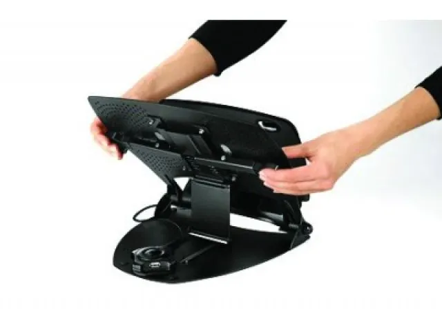 Support Pc Portable Station Travail Professional Métal +usb