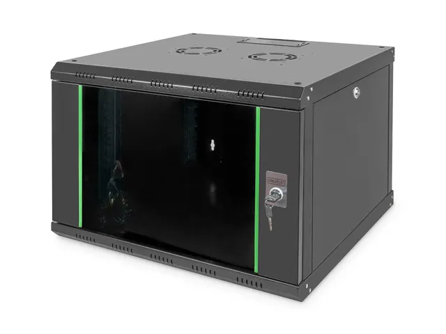 Digitus Unique 7U netwerkkast voor wandmontage 42x60x60cm Zwart