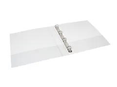 Presentatieringband Quantore A4 Maxi 4-rings D-mech 40mm wit