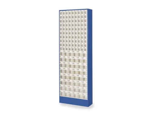 Transparante Magazijnbakken 138Bakken Abs-Kunststof Corpus Ral5010