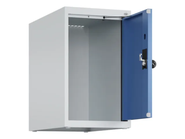 opzetkast,v. locker,1vak.,vak B 300mm,HxBxD 500x300x500mm,draaigrendel