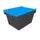 Herbruikbare containers HxLxB 240x410x300mm 18l PP-regeneraat blauw
