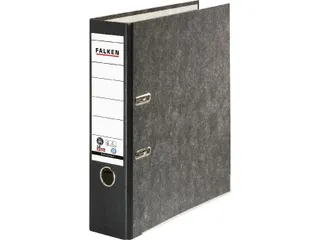 Ordner hfb recycled A4 8cm zwart - 1
