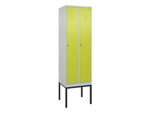 locker voor scheiding van kleding,HxBxD 2120x600x500mm,2vak