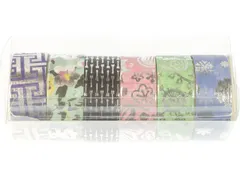 Washi tape H12-02 assorti dessins
