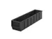 bac compartimentable ESD,HxlxP 81x91x400mm,PP,noir