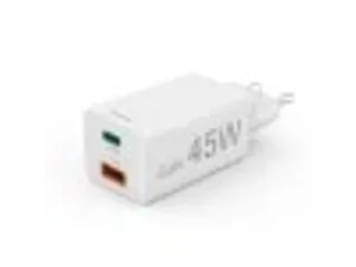Oplader Hama USB-C/USB-A Mini PD 45W wit - 1