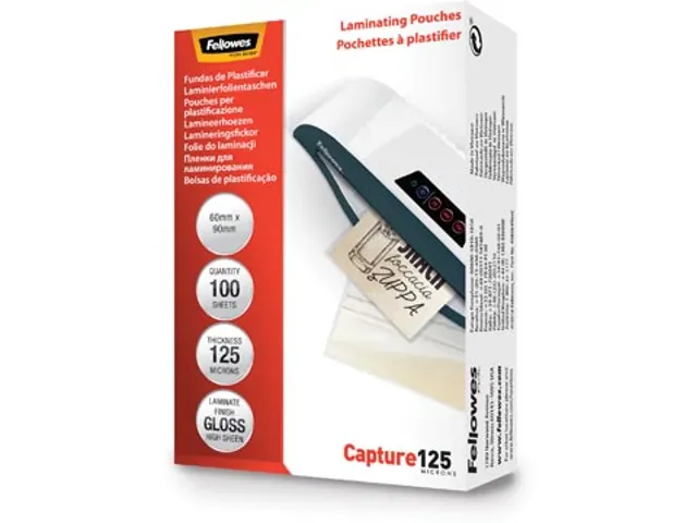 Lamineerhoes Fellowes Capture 125 Micron 60x90 Mm